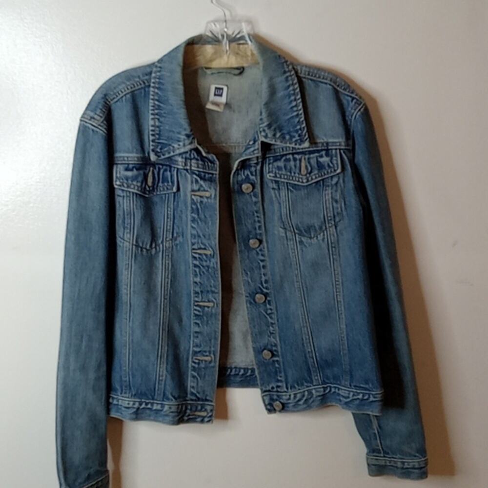 Gap Girls Large blue Jean Jacket. Festival, Western, Casual,